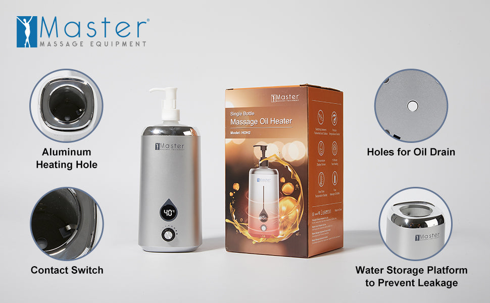 Master 3 Bottles Massage Lotion Warmer