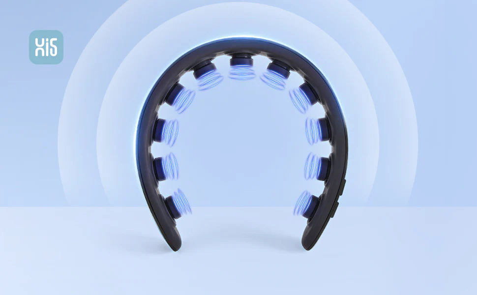 H1 Standard Electric Scalp Massager with 11 Vibrating Nodes for Deep Relaxation, Stress Relief, & Hair Stimulation