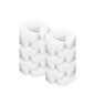 Master Massage Microfiber Face Cushion Cover 12 Piece Set Blue- Machine Washable