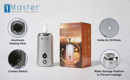 Master 3 Bottles Massage Lotion Warmer