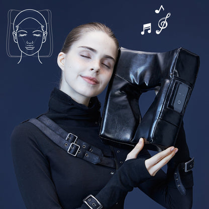 MusicMaster™ High Fidelity Sound Ergonomic Dream Face Cushion- Bluetooth Music Massage Pillow