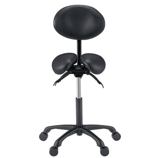 Master Massage Berkeley Ergonomic Saddle Stool with Backrest