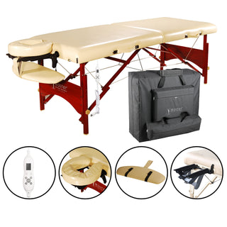 Master 28" Caribbean portable massage table package