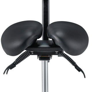 Master Massage Berkeley Ergonomic Saddle Stool with Backrest