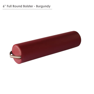 Master Massage 6"x26" Bolster burgundy