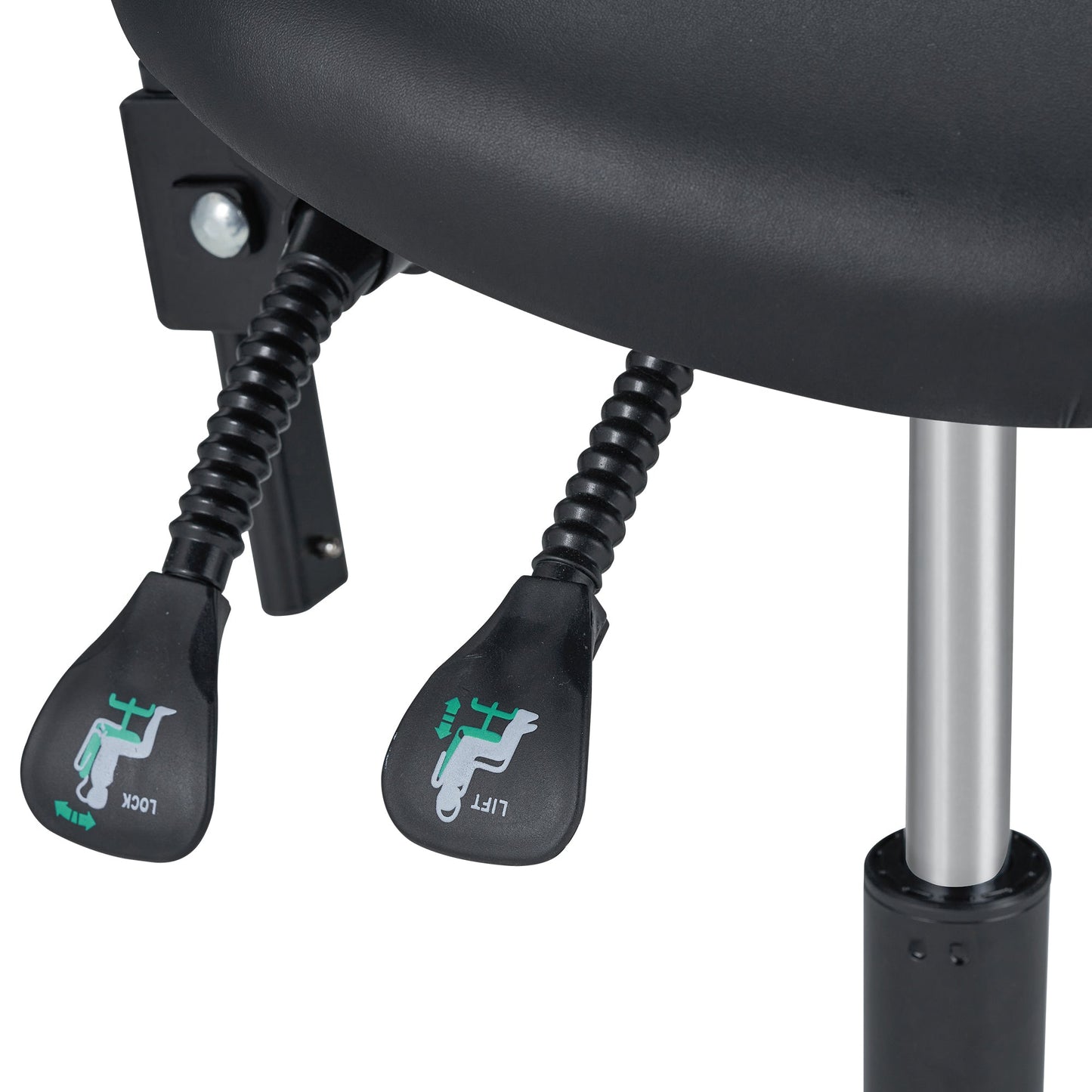 Master Massage Berkeley Ergonomic Saddle Stool with Backrest