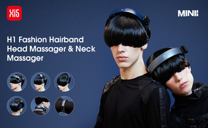 H1 Deluxe Electric Scalp Massager for Head Massage Scratcher with 11 Vibrating Nodes for Deep Relaxation, Stress Relief, & Hair Stimulation