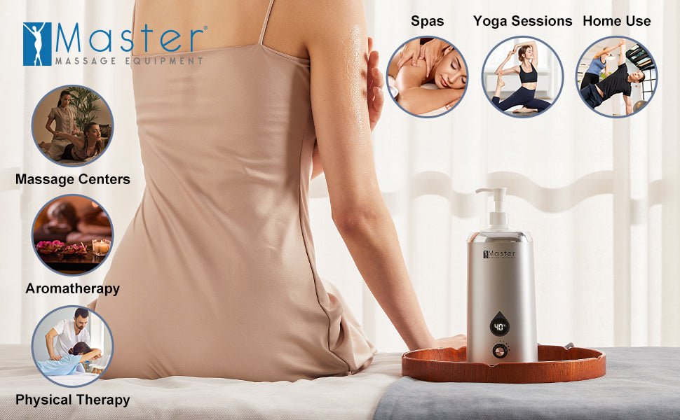 Master 1 Bottle Massage Lotion Warmer