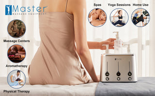 Master 3 Bottles Massage Lotion Warmer