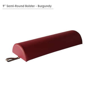 Master Massage 9" semi bolster burgundy