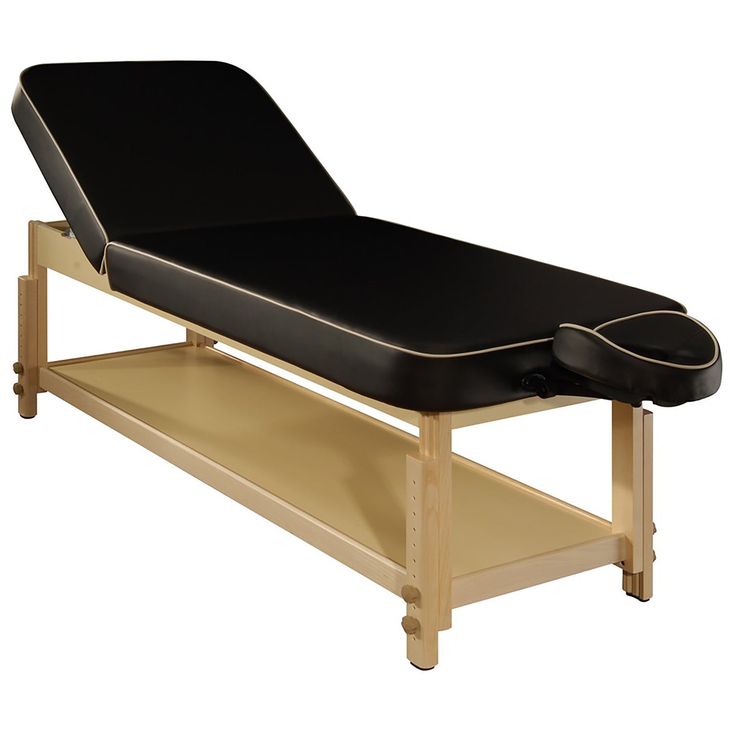 Master Massage 30" Harvey Tilt Stationary Massage Table two section Tilting Backrest Spa Salon Bed