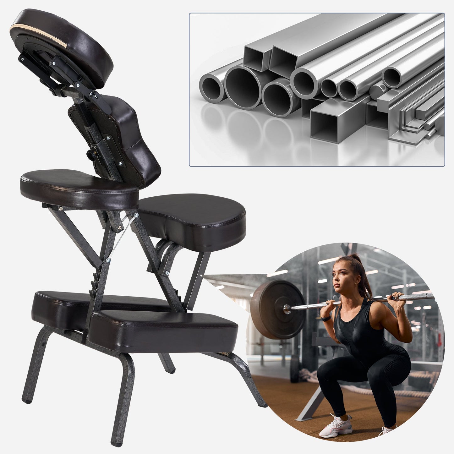 Master Massage - The BEDFORD™ Portable Massage Chair Package