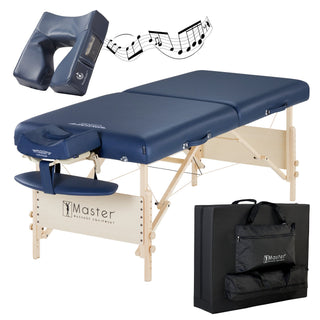 Master Massage 30" CORONADO™ Portable Massage Table Package with 3" Thick Cushion of Foam for Maximum Comfort