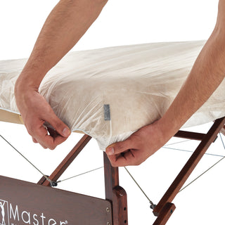 Master Massage Disposable Fitted Table Cover (Pack of 10) for Massage Table