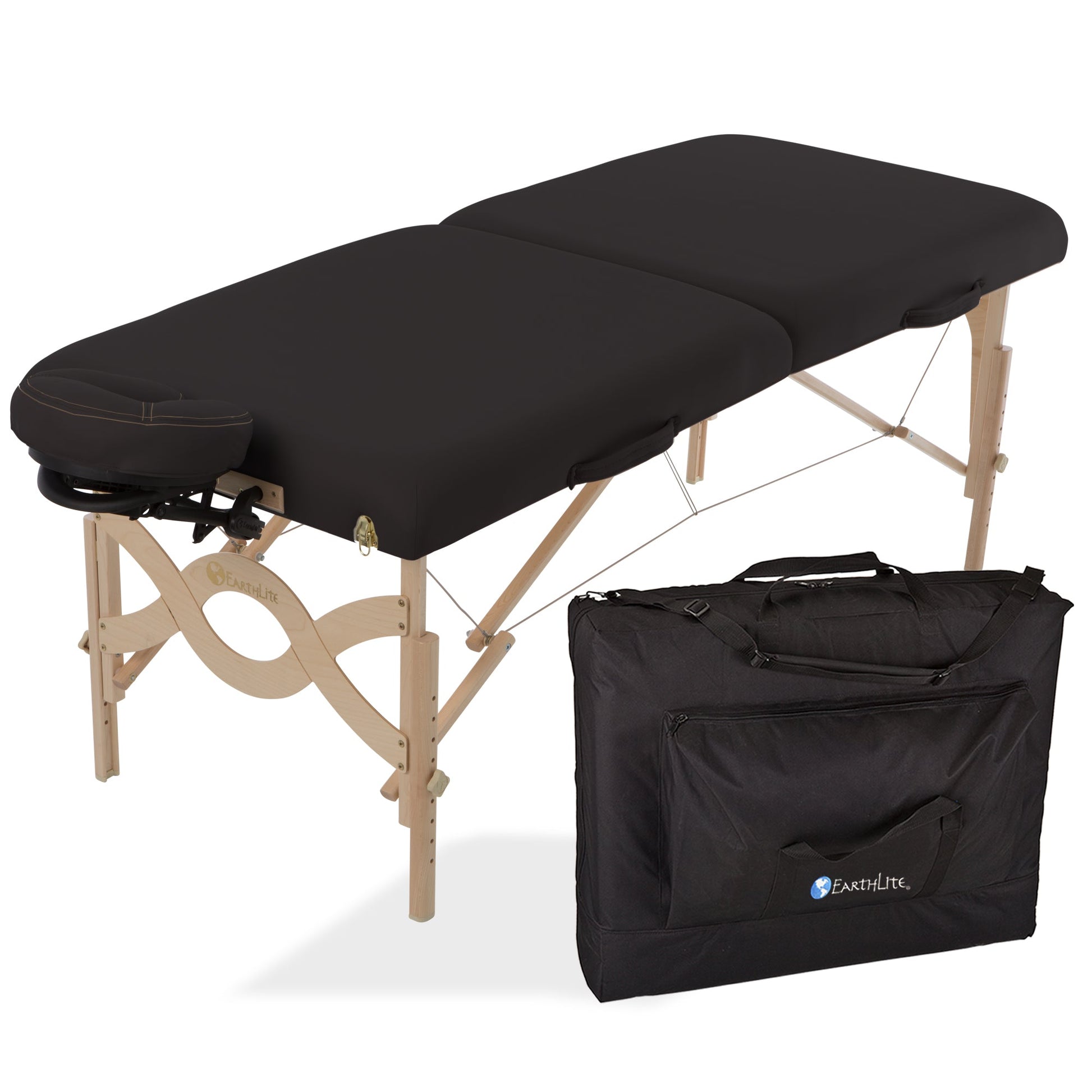 Earthlite Avalon XD™ Portable Massage Table Package - Half Reiki Half Standard -   Natural Living