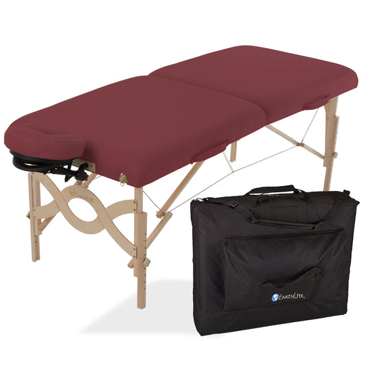 Earthlite Avalon XD™ Portable Massage Table Package - Half Reiki Half Standard -   Natural Living