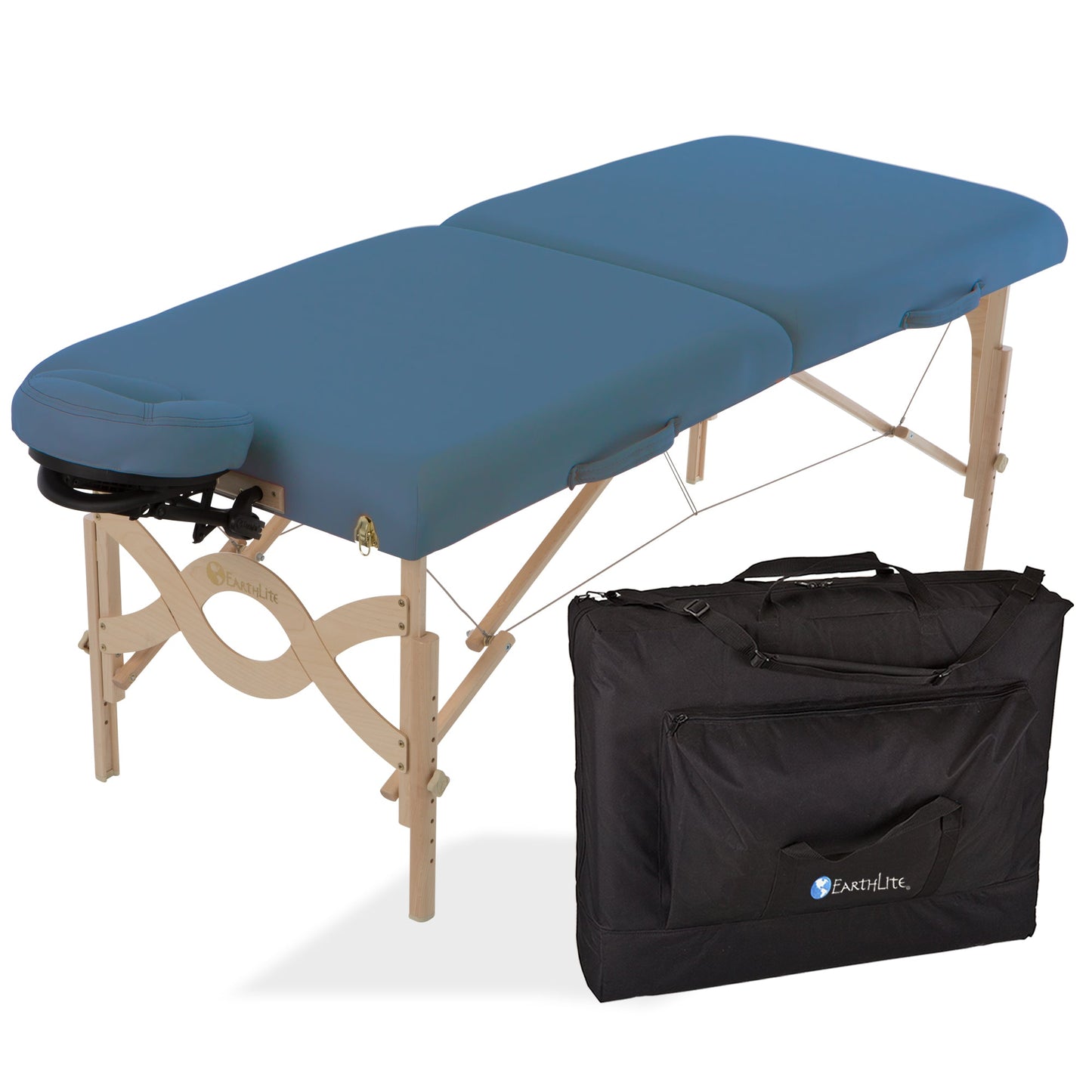 Earthlite Avalon XD™ Portable Massage Table Package - Half Reiki Half Standard -   Natural Living