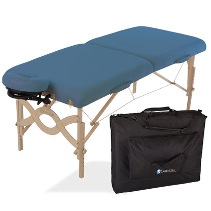Earthlite Avalon XD™ Portable Massage Table Package - Half Reiki Half Standard -   Natural Living