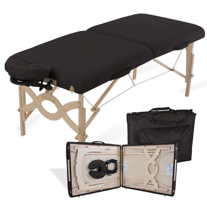 Earthlite Avalon XD™ Portable Massage Table Package - Half Reiki Half Standard -   Natural Living