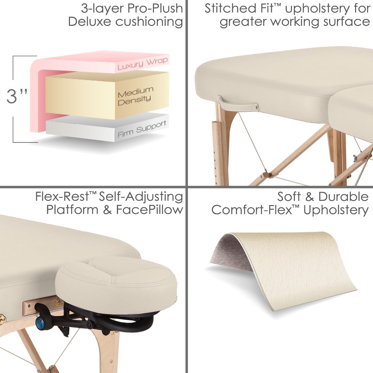 Earthlite Infinity Conforma Portable Massage Table Package - Full Reiki -   Natural Living