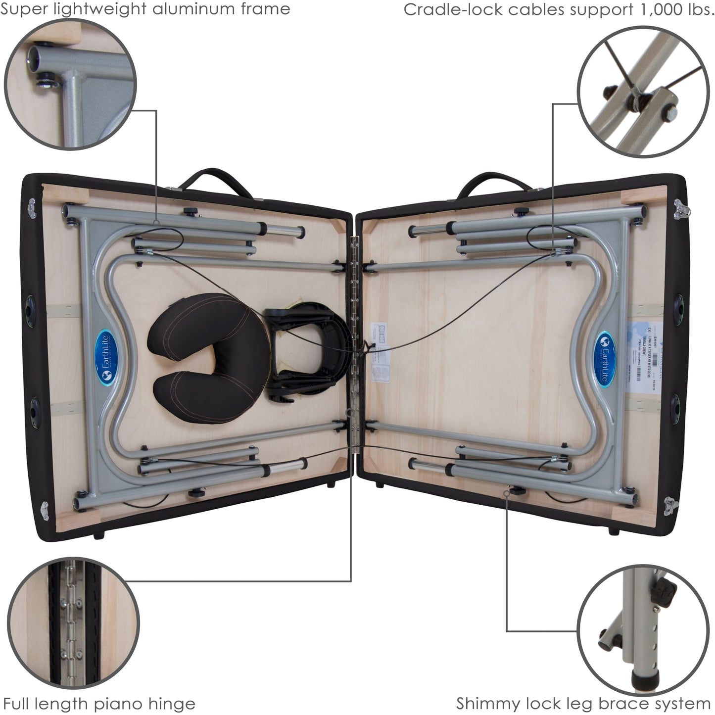 Earthlite Luna Portable Massage Table
