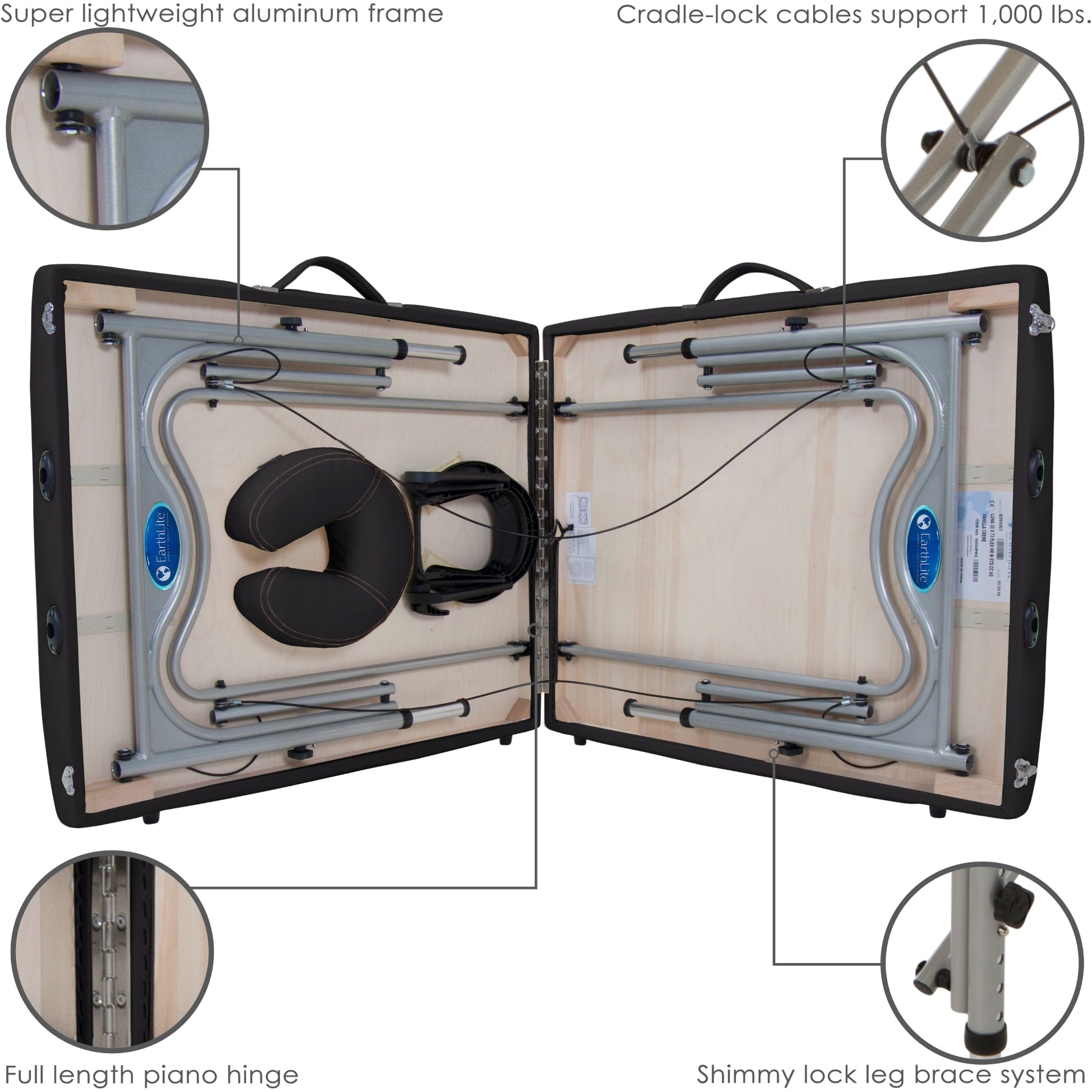 Earthlite Luna Portable Massage Table