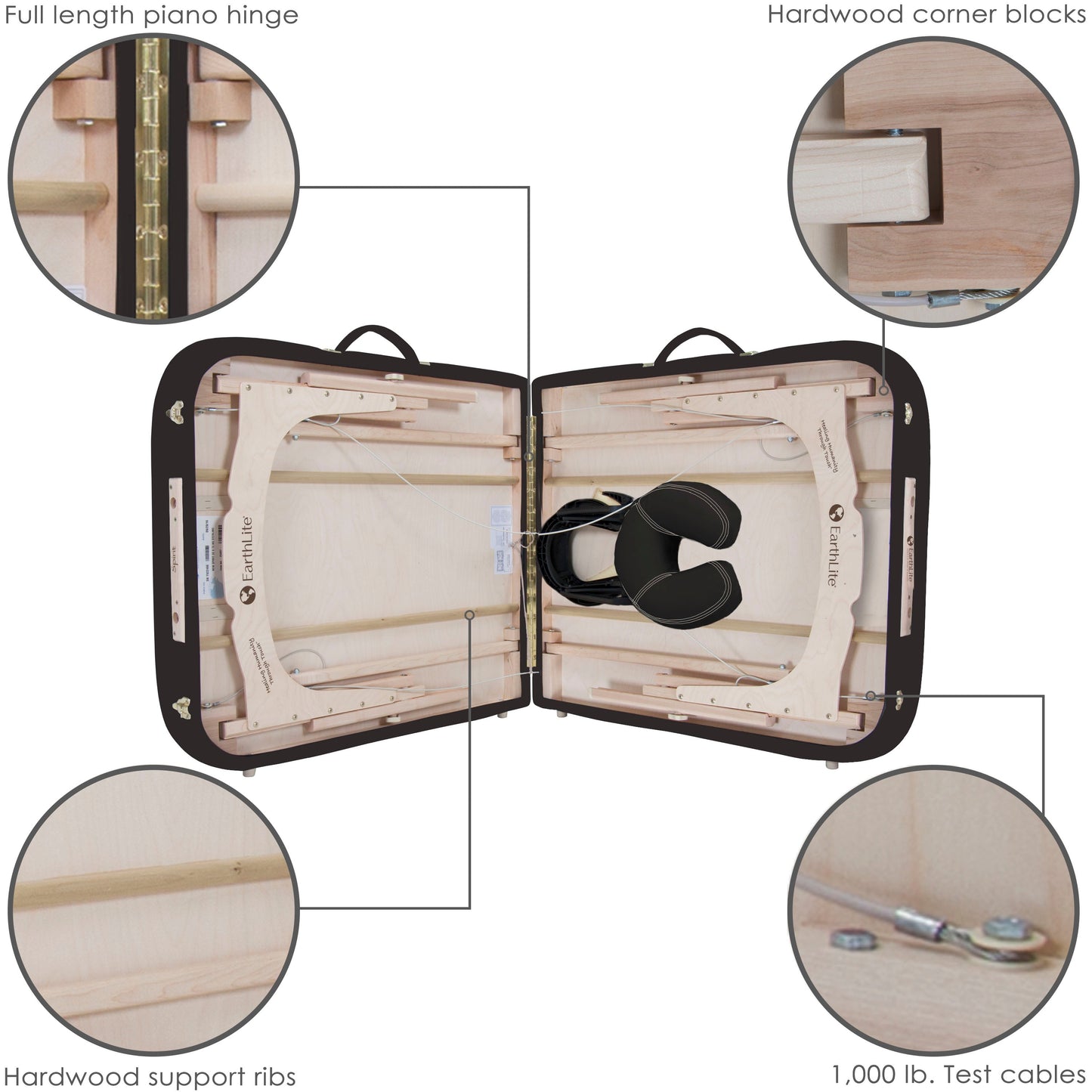 Earthlite Spirit Portable Massage Table
