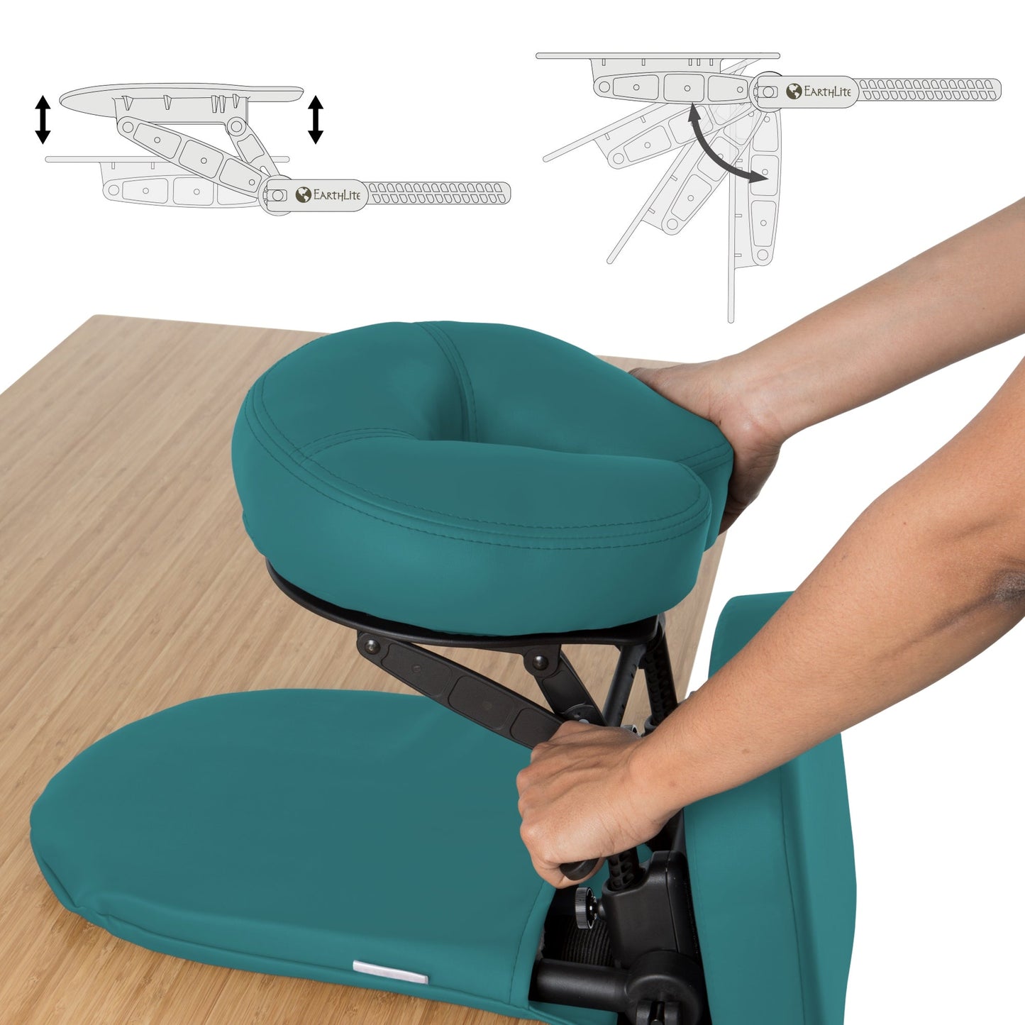 Earthlite Face Cradle Table Top TravelMate™ with Carry Case -   Natural Living