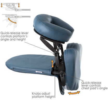 Earthlite Face Cradle Table Top TravelMate™ with Carry Case -   Natural Living