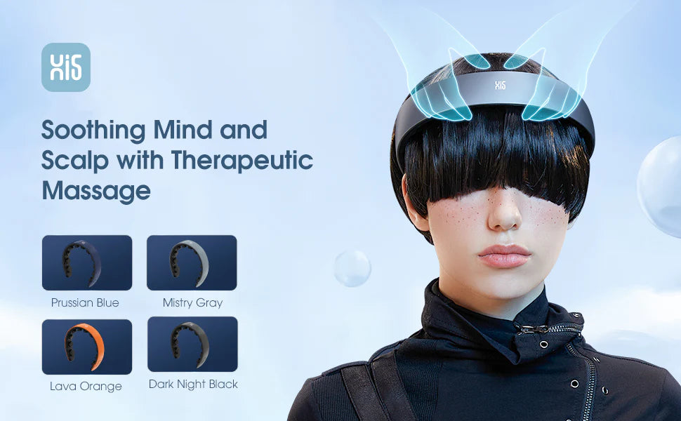 H1 Standard Electric Scalp Massager with 11 Vibrating Nodes for Deep Relaxation, Stress Relief, & Hair Stimulation