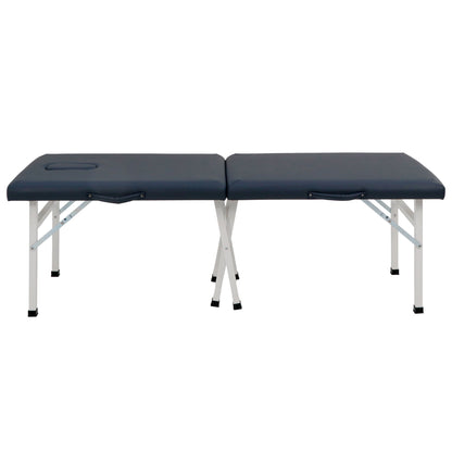 Master Massage 24" Harmon Economic Portable Massage Table, Royal Blue