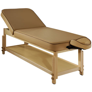 Master Massage 30" Harvey Tilt Stationary Massage Table Cream