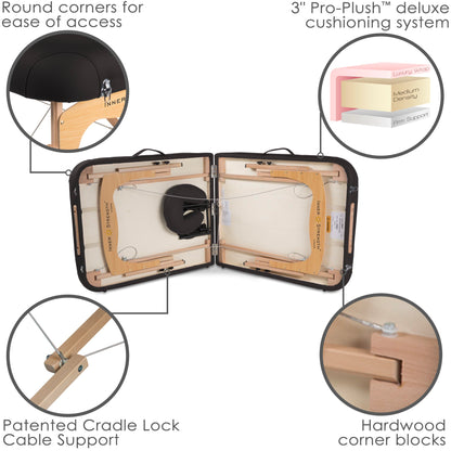 InnerStrength E2™ Portable Massage Table Package -  
