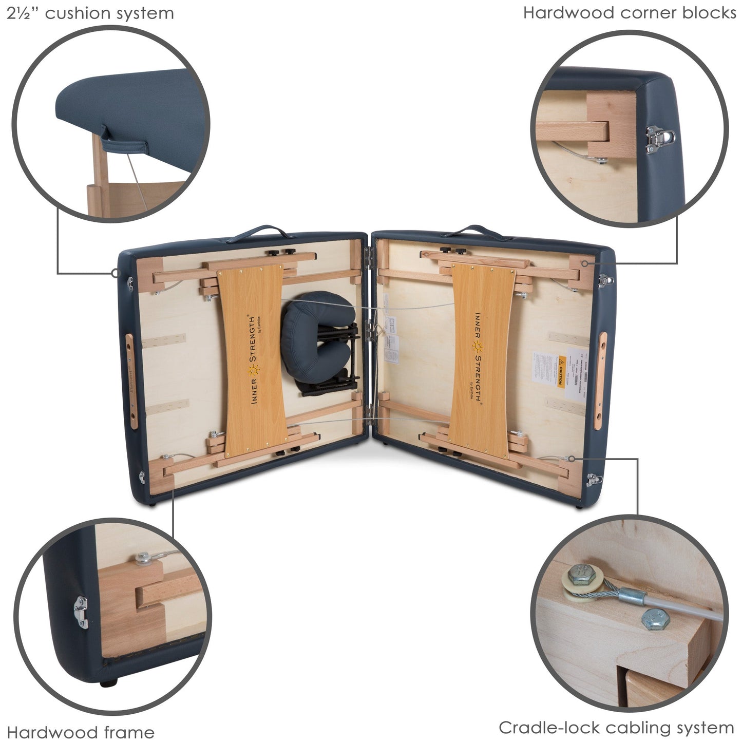 InnerStrength Element Portable Massage Table Package 