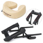 MASTER MASSAGE Universal Deluxe Ergonomic Dream™ Adjustable Massage Table Face Cradle and  Patented Ultra Plush Face Cushion Pillow set