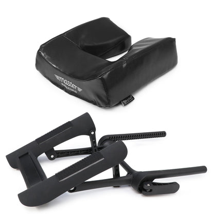 MASTER MASSAGE Universal Deluxe Ergonomic Dream Adjustable Massage Table Face Cradle and Ergonomic Dream Face Cushion Pillow set