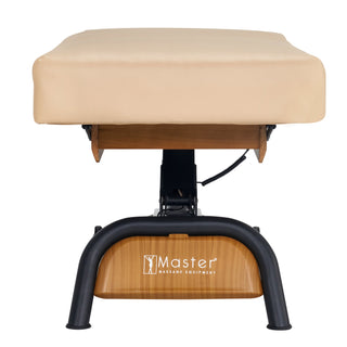 Master Massage Atlas Deluxe Electric Lift Spa Salon Stationary Bed - Cream Top