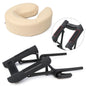 MASTER MASSAGE Universal Deluxe Ergonomic Dream Adjustable Massage Table Face Cradle and Universal Face Cushion Pillow set