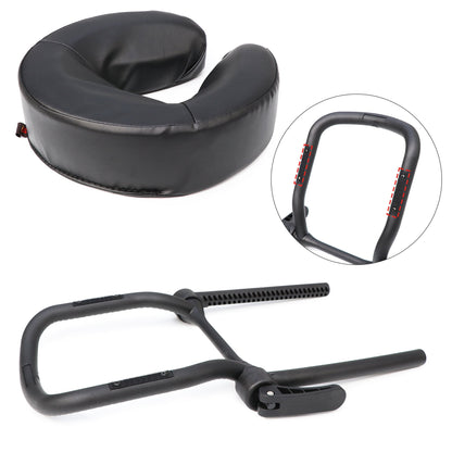 MASTER MASSAGE Universal Simplicity Adjustable Massage Table Face Cradle and Universal Face Cushion Pillow set