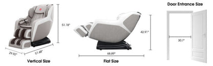 Manton Electric Shiatsu Zero Gravity Full Body Massage Chair