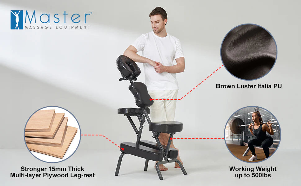Master Massage - The BEDFORD™ Portable Massage Chair Package