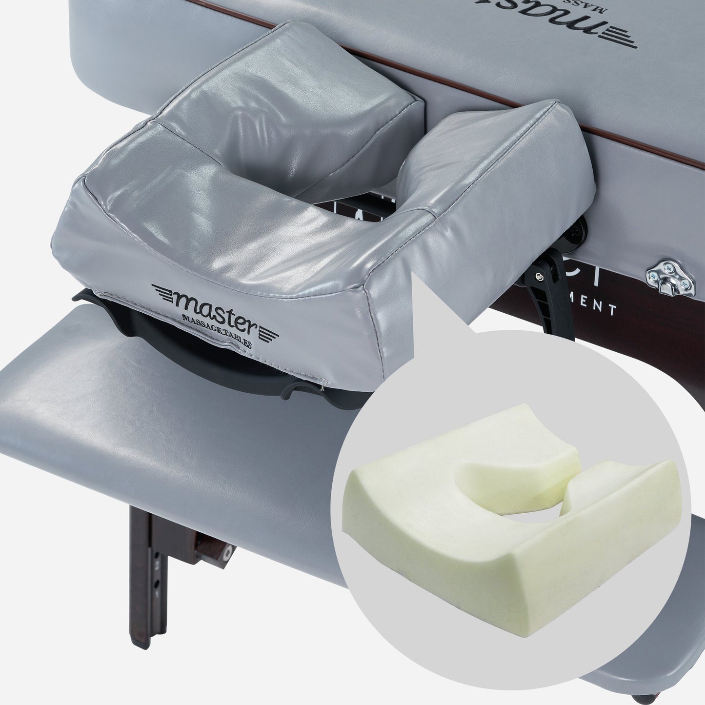 Master Massage 30" Montour Memory Foam Portable Massage Table Package