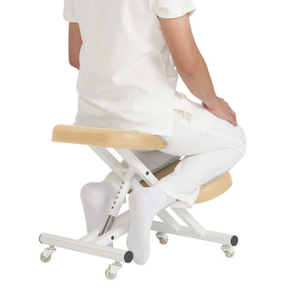 Master Massage Ergonomic Metal Foldable Posture Kneeling Chair