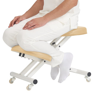 Master Massage Ergonomic Metal Foldable Posture Kneeling Chair