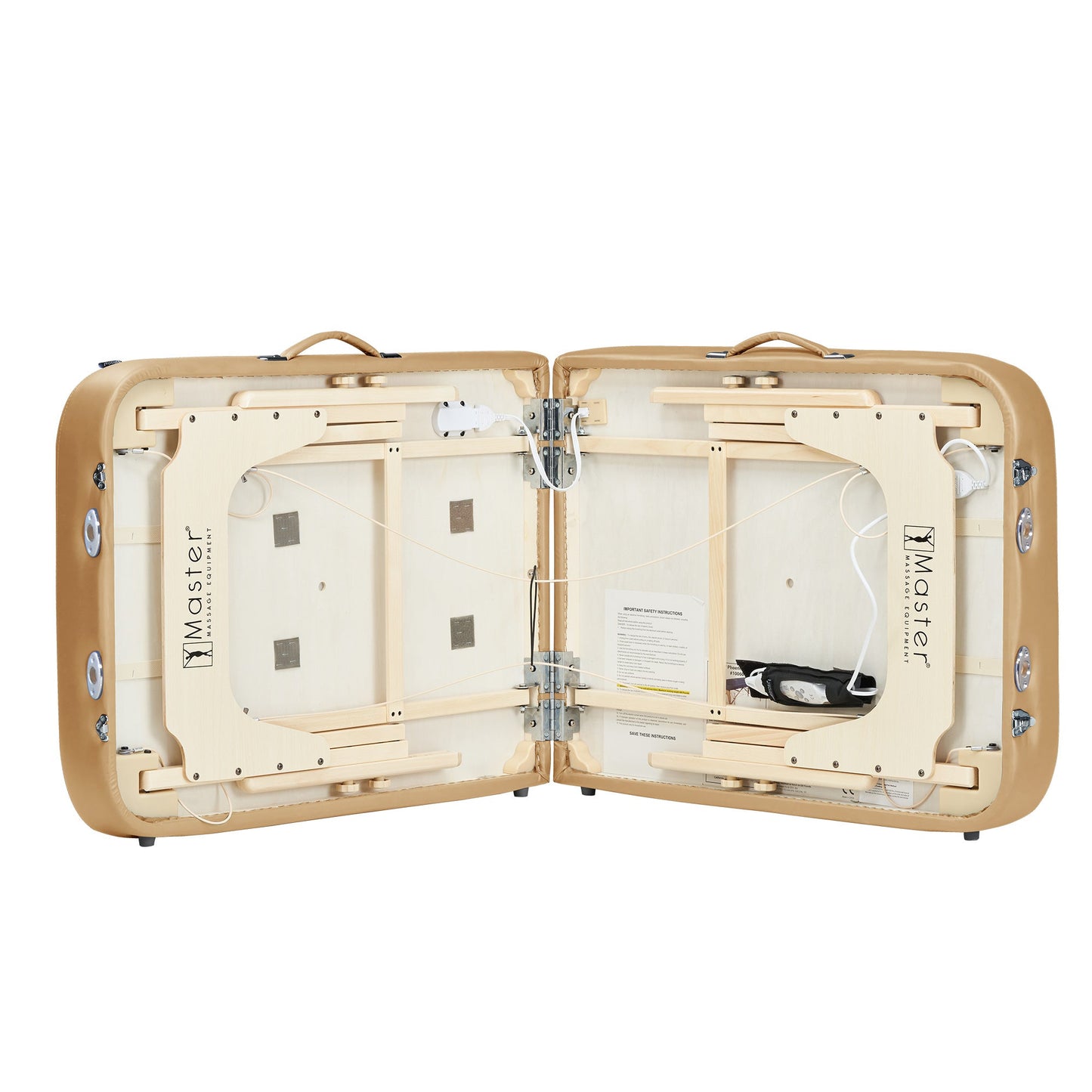 Master Massage 30" Phoenix™ Portable Massage Table Package with Therma-Top® - Adjustable Heating System