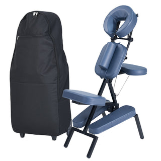 Master Massage - The PROFESSIONAL™ Portable Massage Chair Package with Wheeled Case