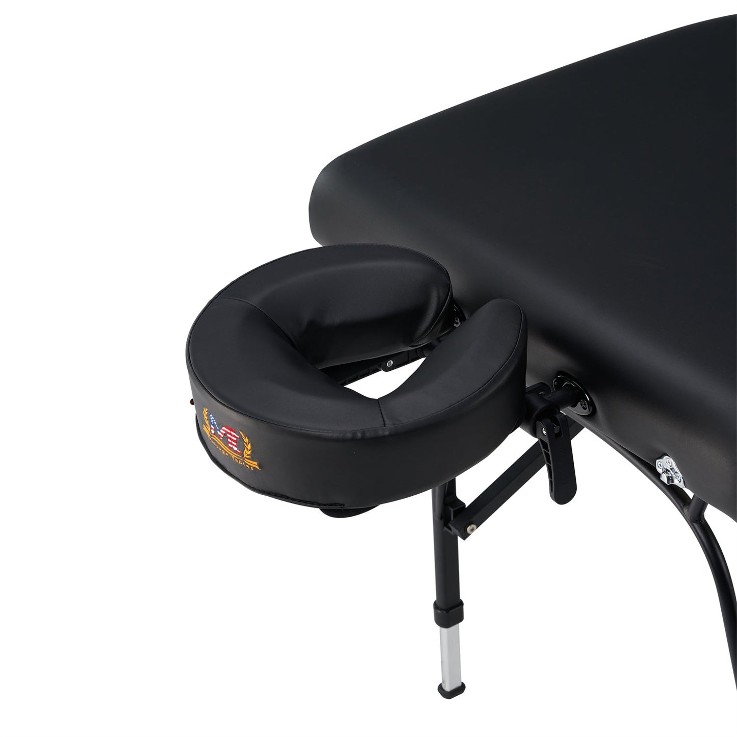 Master Massage 29" Violet Tilt Salon Portable Aluminum Massage Table Package 3 Section Liftback Tilting Backrest