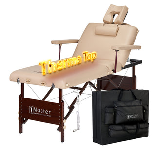 Master Massage 30" DEL RAY™ SALON Portable Massage Table Package with Therma-Top® - Adjustable Heating System