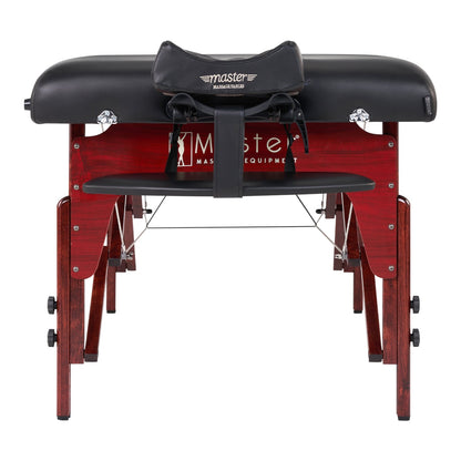 Master Massage 31" Montclair™ Portable Massage Table Package with MEMORY FOAM Layer, Shiatsu Cables, & Reiki Panels