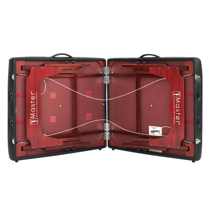 Master Massage 31" Montclair™ Portable Massage Table Package with MEMORY FOAM Layer, Shiatsu Cables, & Reiki Panels
